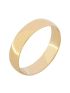 Aliança de Ouro 18k Abaulada 4.70mm 3.50g