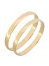 Par Aliança de Ouro 18k Abaulada 2.20mm 2g