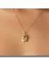 Pingente de Ouro 18k Gato