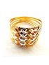 Anel de Ouro 5 Aros 18k Aparatus