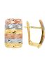 Brinco de Ouro 18k Feminino Eleganza