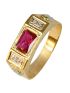 Anel de Formatura Ouro 18k An005