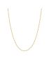 Corrente de Ouro18k Cartier Arredondada Fina