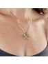 Pingente Feminino de Ouro 18k Borboleta