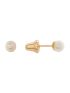Brinco de Ouro 18k Pérola Infantil 