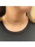 Choker de Ouro 18k Feminina com Estrela Stella