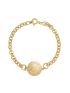 Pulseira Feminina Ouro 18k São Bento Grande