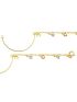 Pulseira em Ouro Berloques arco 18k Piccolo Cuore Stellato