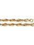 Pulseira de Ouro 18k Aplatie 3 cores