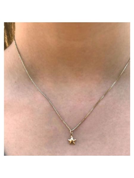 Pingente de Ouro 18k Estrela