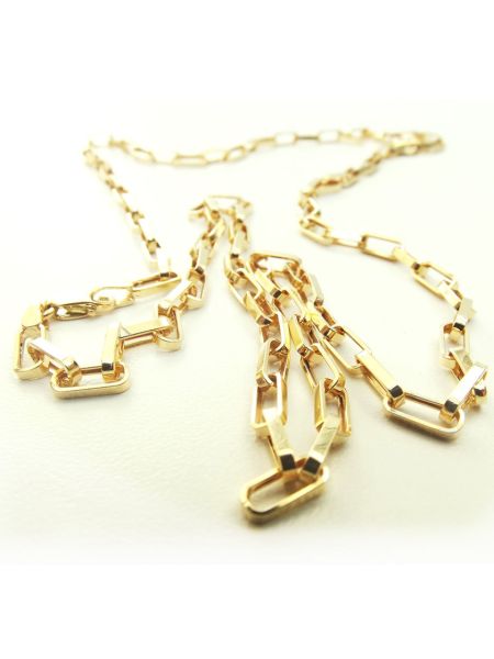 Pulseira de Ouro 18k Link Sottile