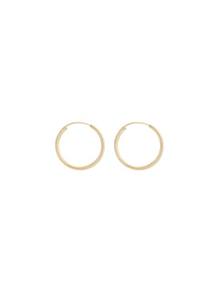 Brinco de Argola Ouro 18k Fio Redondo Mini