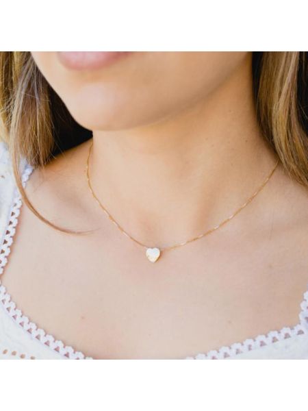 Pingente de Ouro 18k Coração Liso Pequeno