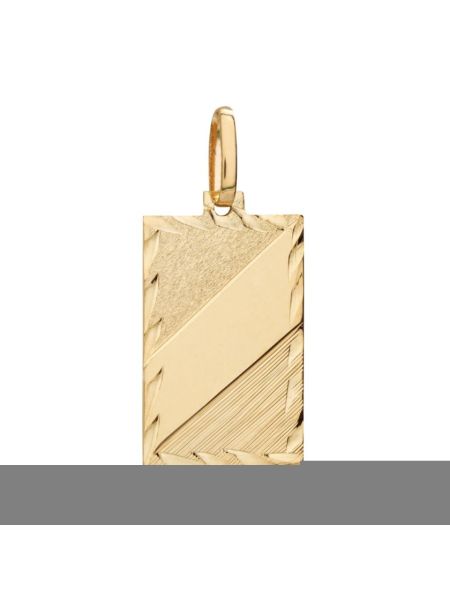 Pingente de Ouro 18k Placa 