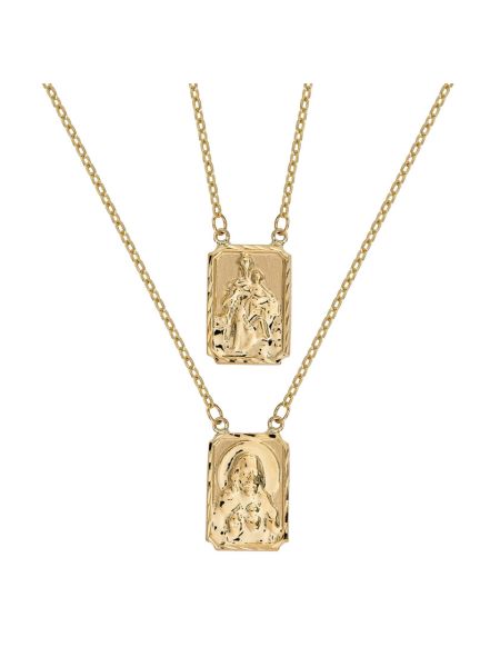 Corrente de Ouro18k Escapulário