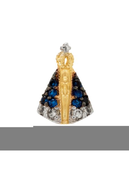 Pingente de Ouro 18k Nossa Senhora Pequena 