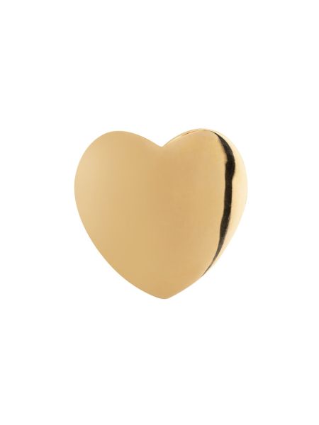 Pingente de Ouro 18k Coração Liso Grande