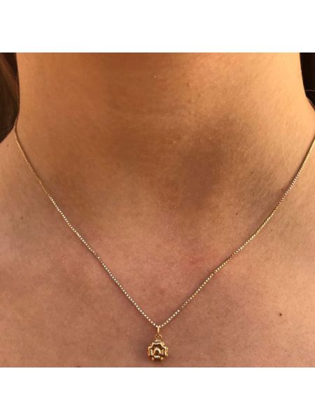 Pingente de Ouro 18k Florzinha