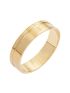 Aliança de Ouro 18k Reta 5mm 4g
