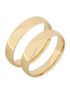 Par Aliança de Ouro 18k Comfort 4.20mm 7.60g