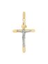 Pingente de Ouro 18k Cruz e Cristo
