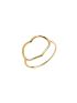 Anel Feminino de Ouro18k Coração Fio Redondo