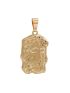 Pingente de Ouro 18k Face de Cristo Grande