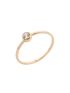 Anel Feminino de Ouro 18k com Pedra