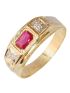 Anel de Formatura Ouro 18k An031