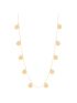 Choker de Ouro 18k Feminina com Medalha Lisa
