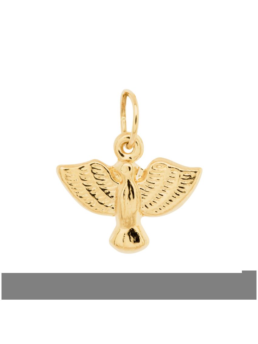 Pingente de Ouro 18k Espirito Santo Pequeno