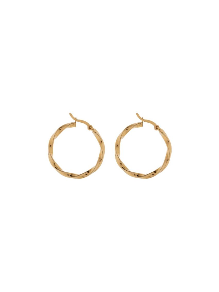 Brinco Feminino de Ouro 18k Argola