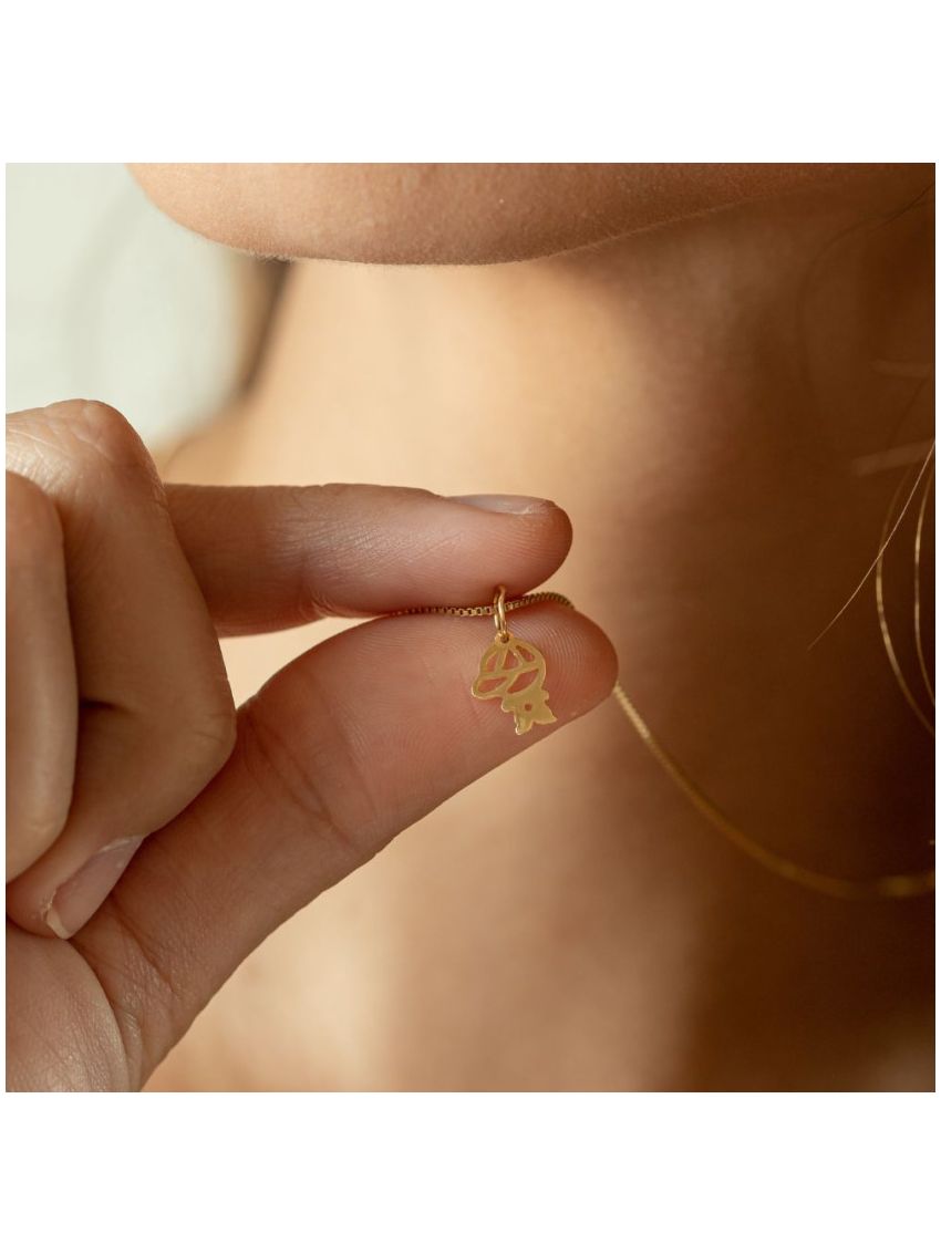 Pingente de Ouro Amarelo 18k Menino Pequeno