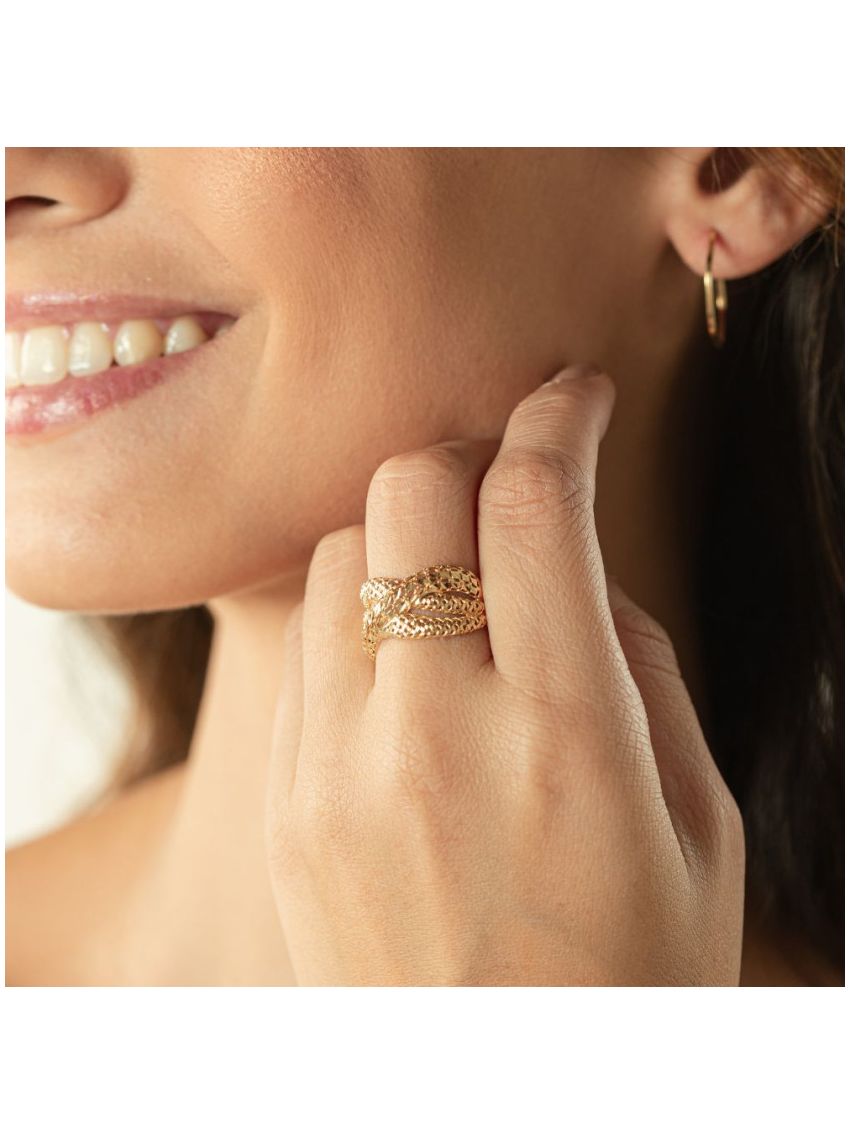 Anel de Ouro 18k Feminino