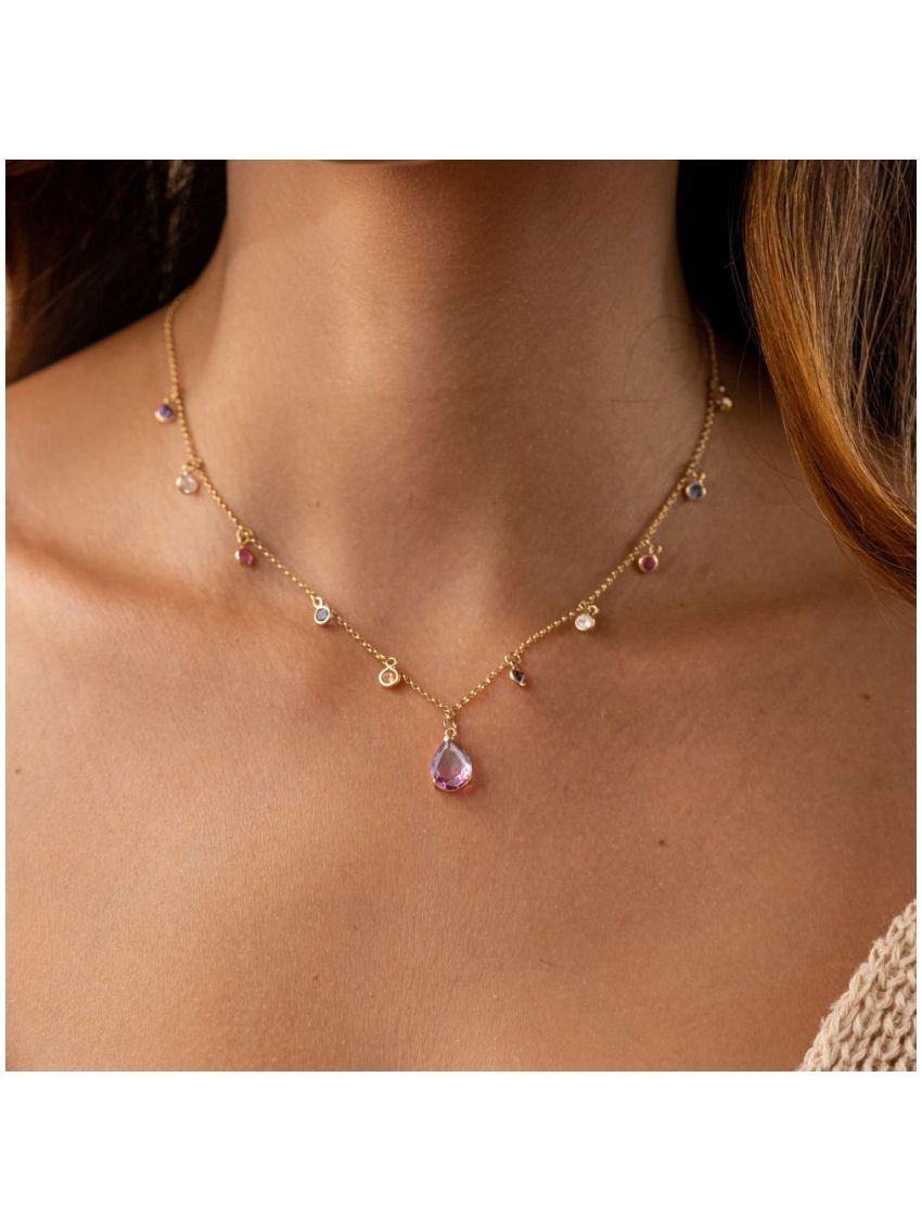 Choker Feminino de Ouro 18k 