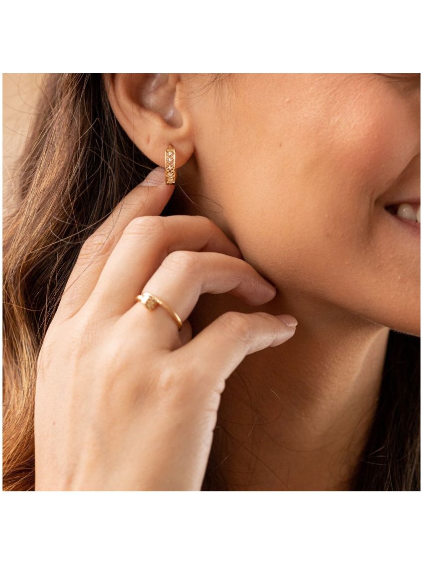 Anel Feminino de Ouro 18k Prego