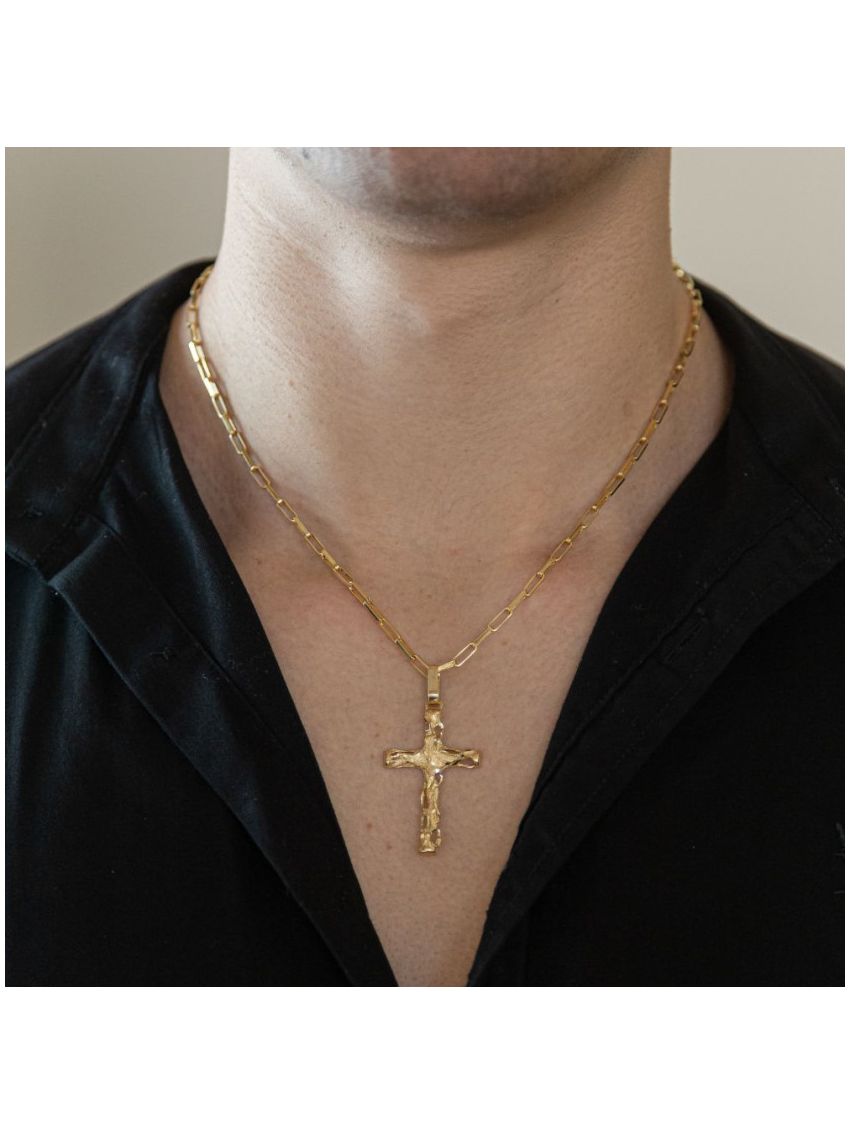 Pingente de Ouro 18k Cruz