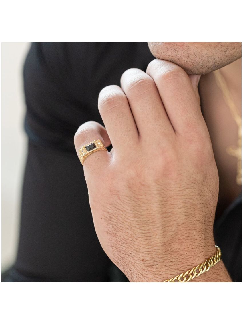 Anel de Ouro 18k Masculino