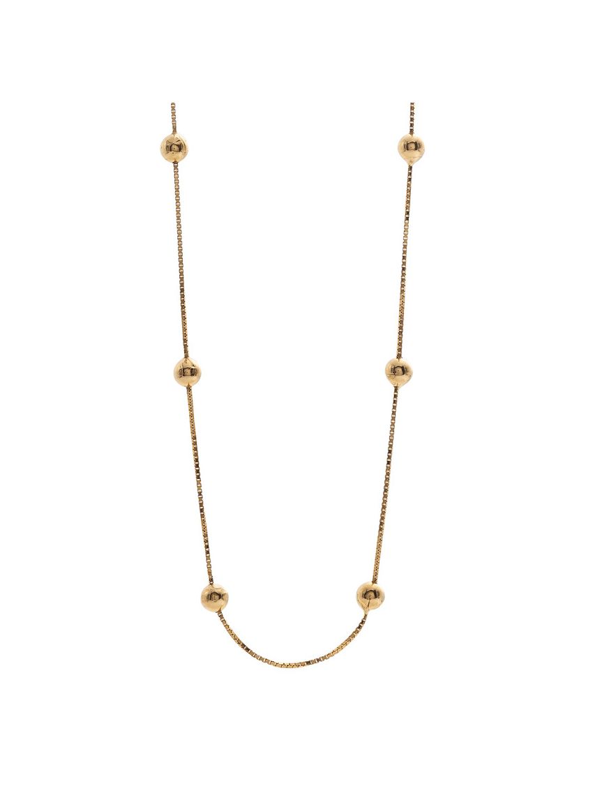 Corrente de Ouro 18k Feminina Petite Balle