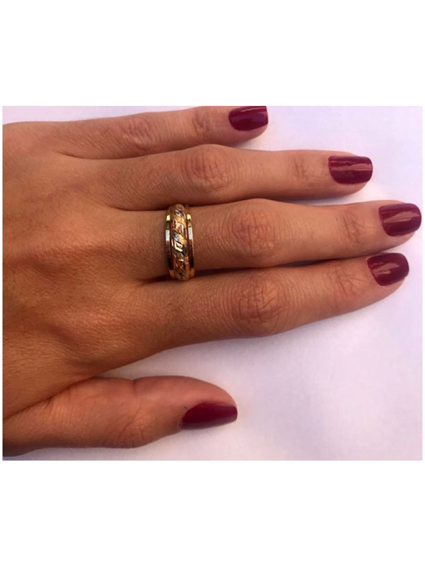 Anel de Ouro 18k Tre Bellezze