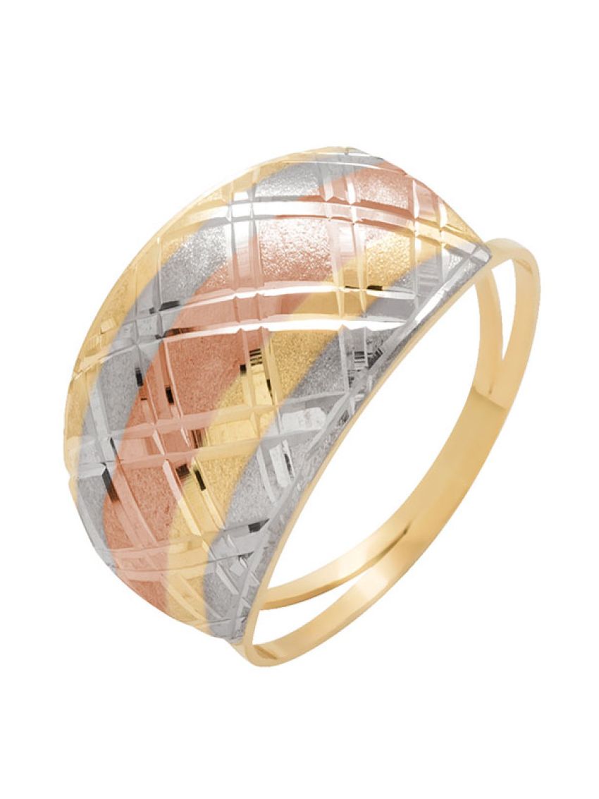 Anel de Ouro 18k Feminino 