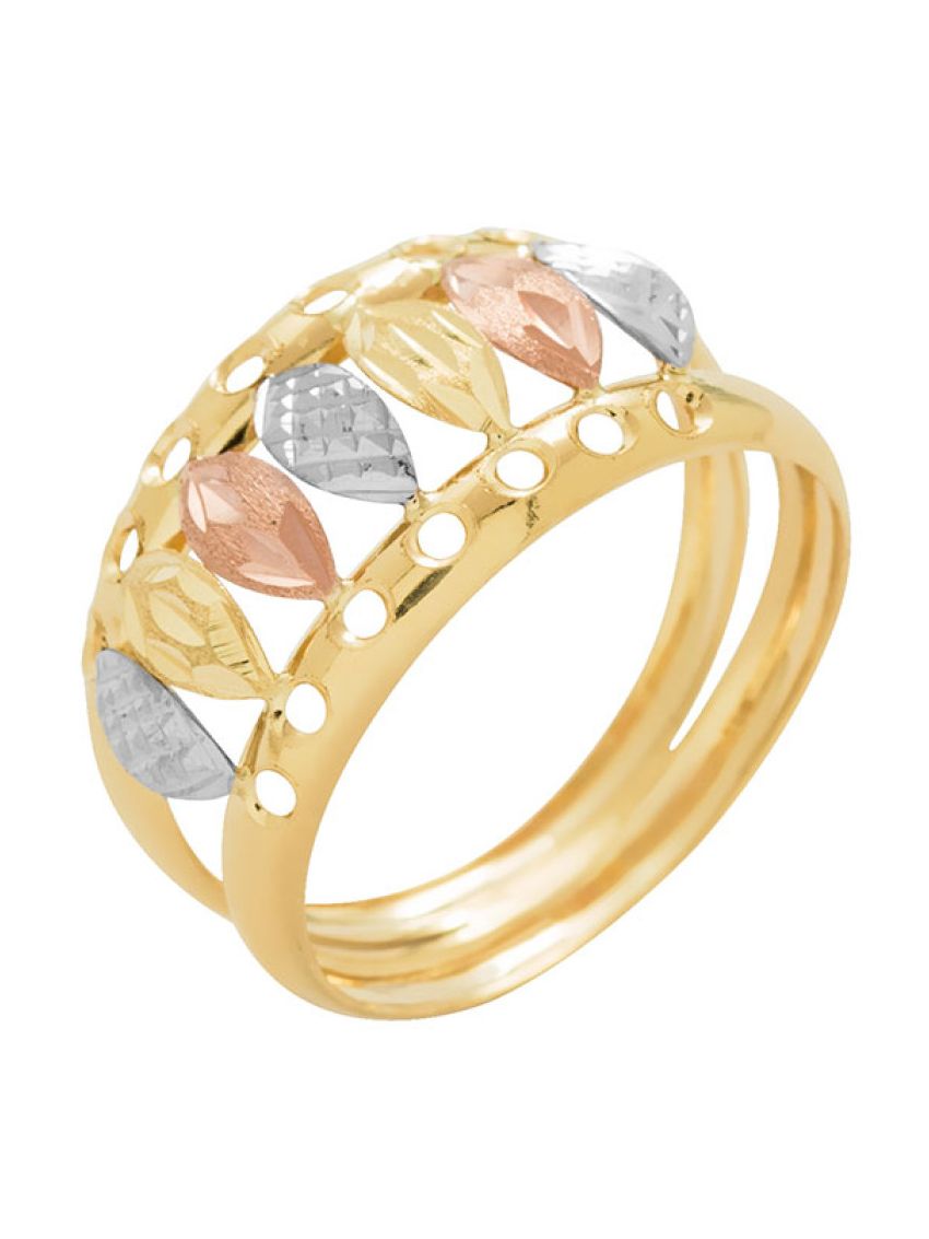 Anel de Ouro 18k Feminino Passione