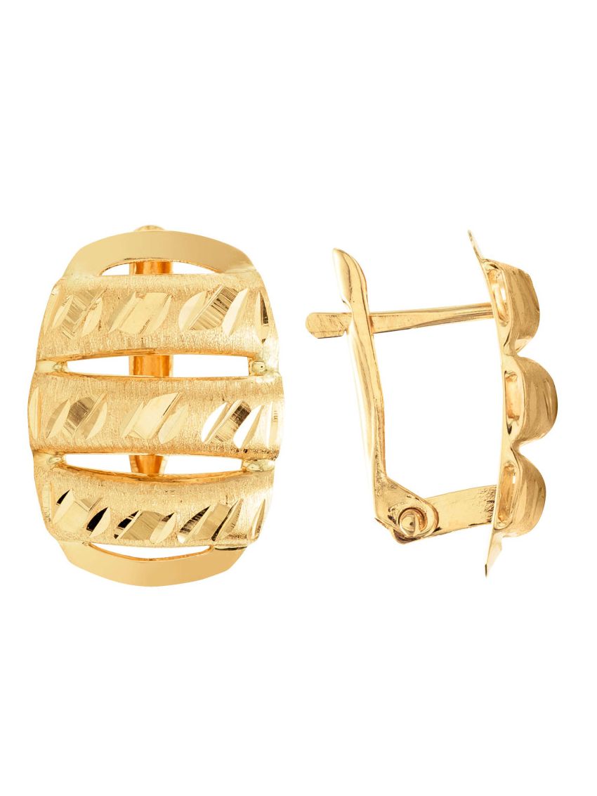 Brinco de Ouro 18k Feminino Affetto