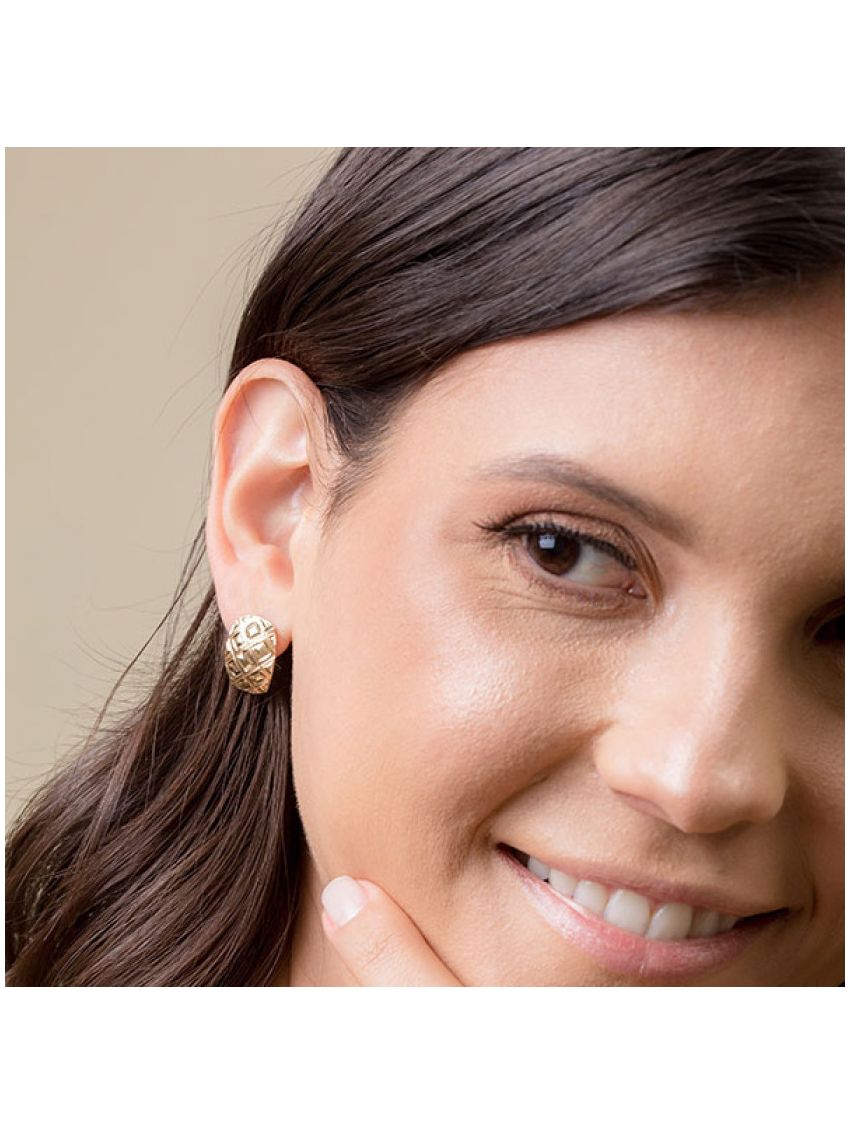 Brinco de Ouro 18k Feminino Altezza Perfetta