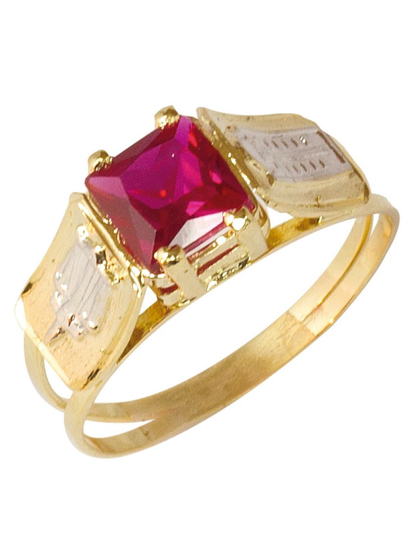 Anel de Formatura Ouro 18k An002