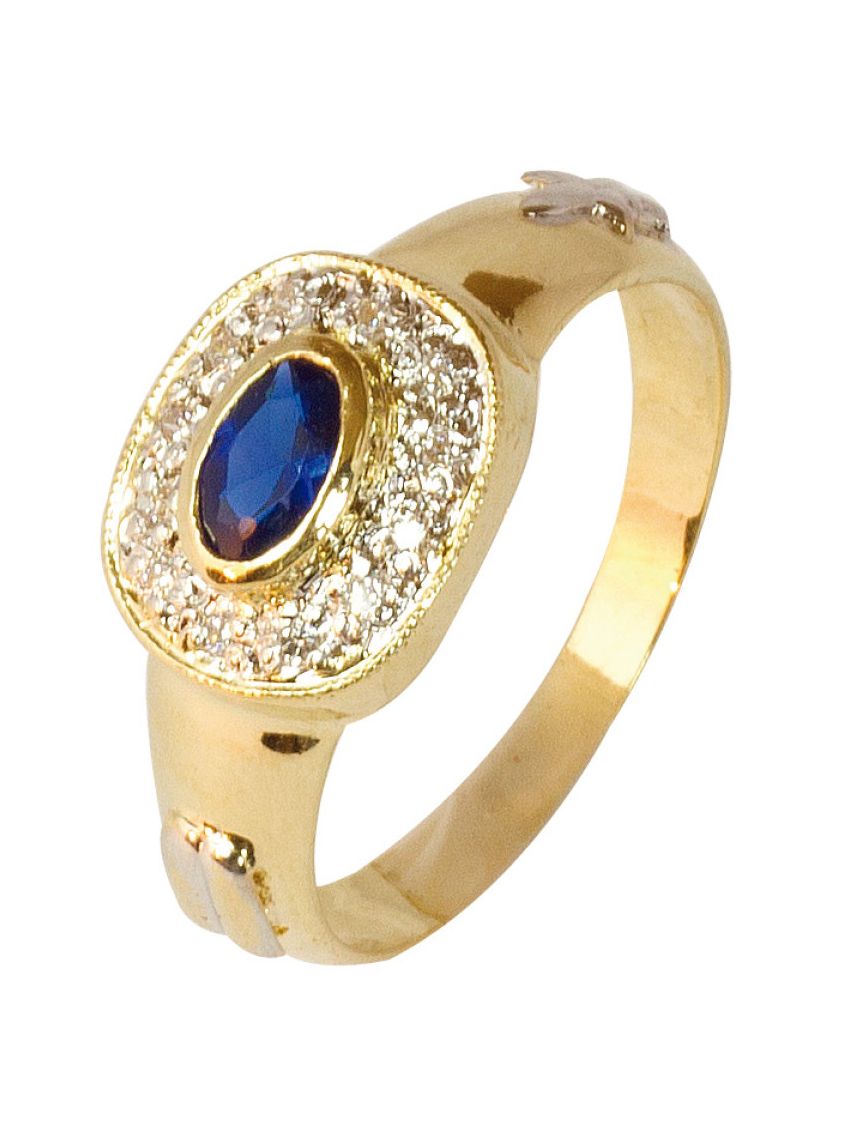 Anel de Formatura Ouro 18k An004