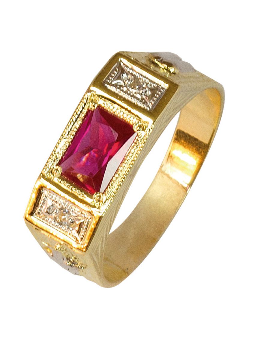 Anel de Formatura Ouro 18k An005