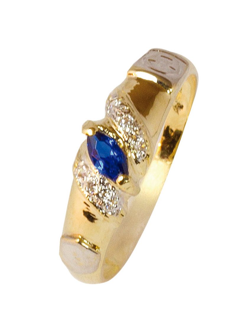 Anel de Formatura Ouro 18k An006