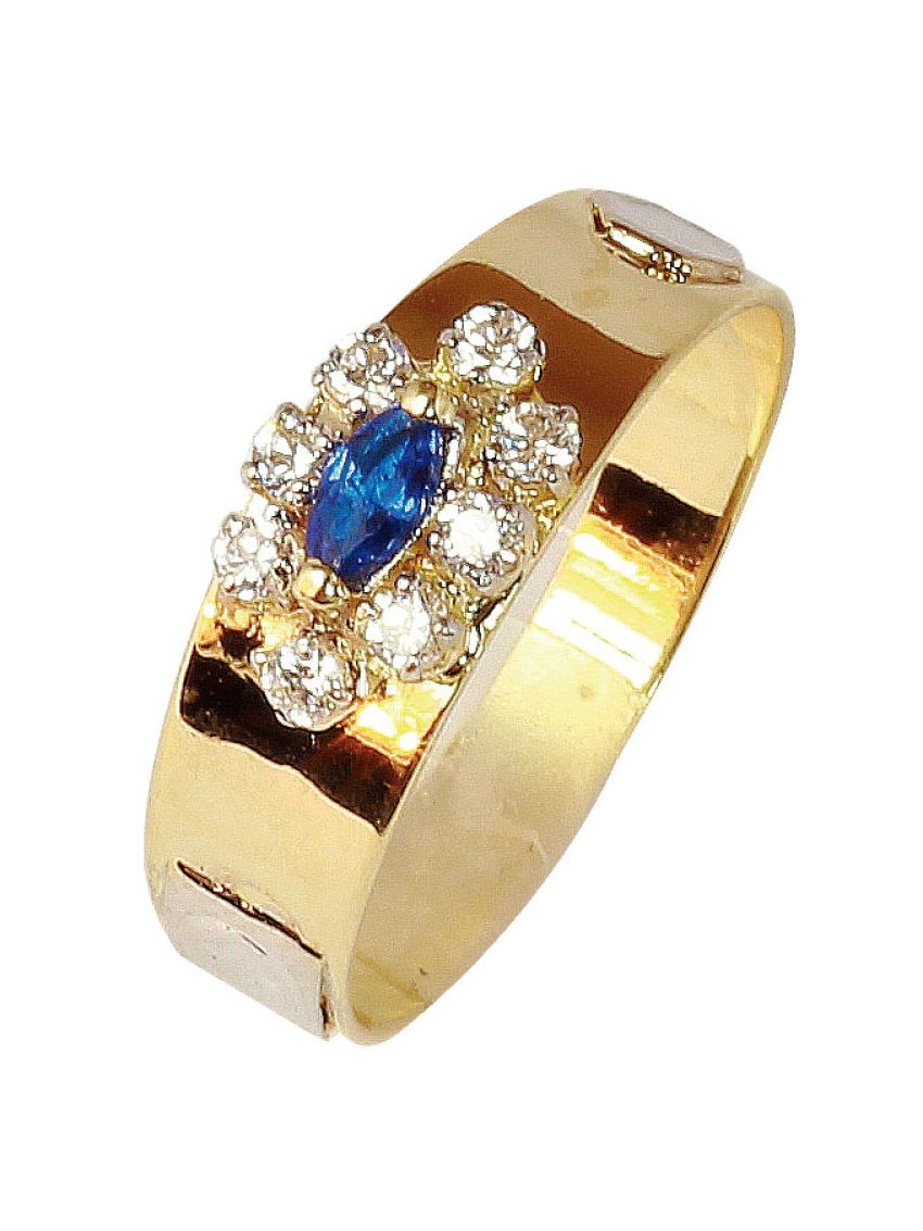 Anel de Formatura Ouro 18k An007