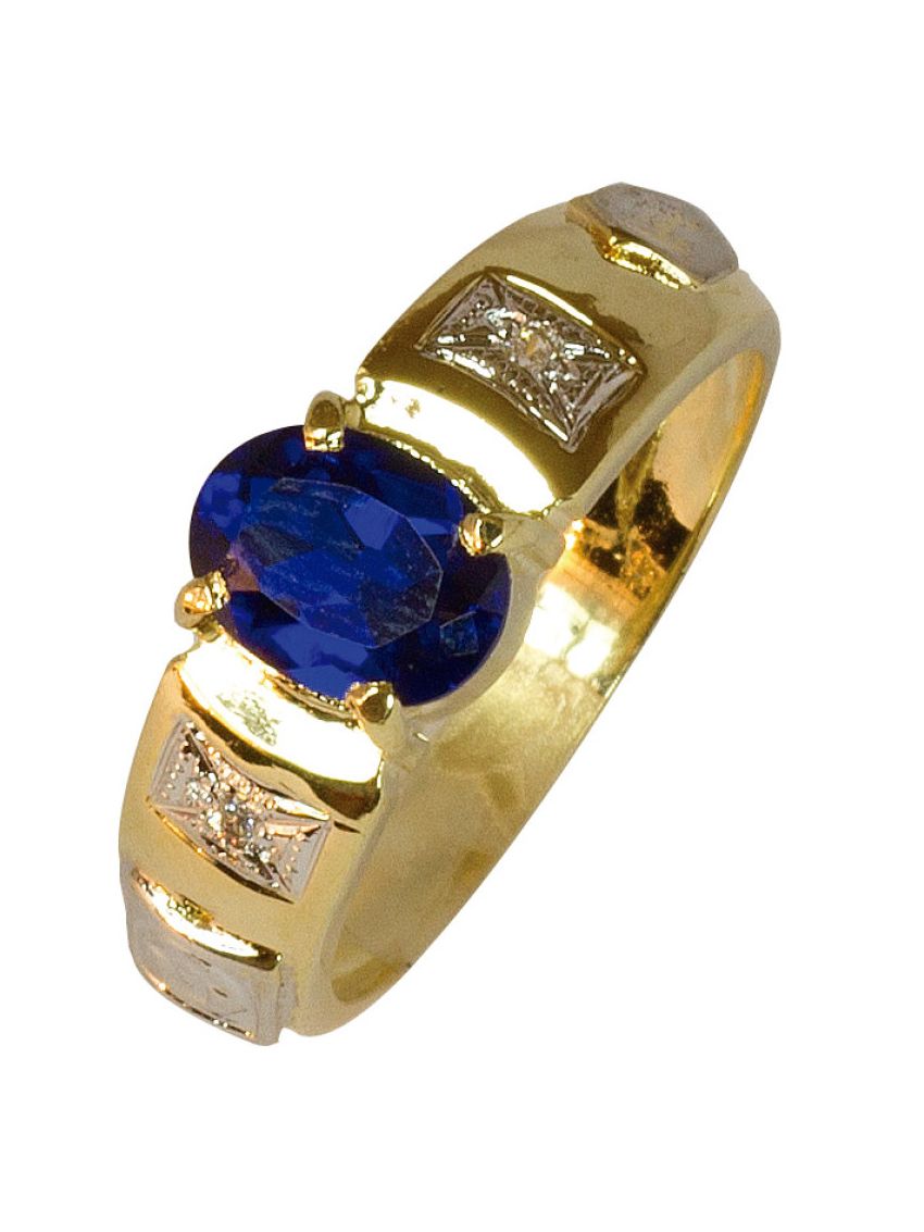  Anel de Formatura Ouro 18k An008